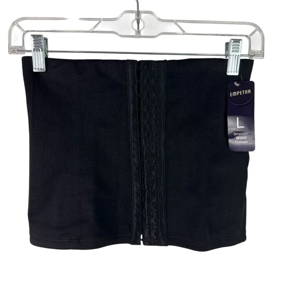 Empetur Women's L Smooth Waist‎ Trainer Black NWT